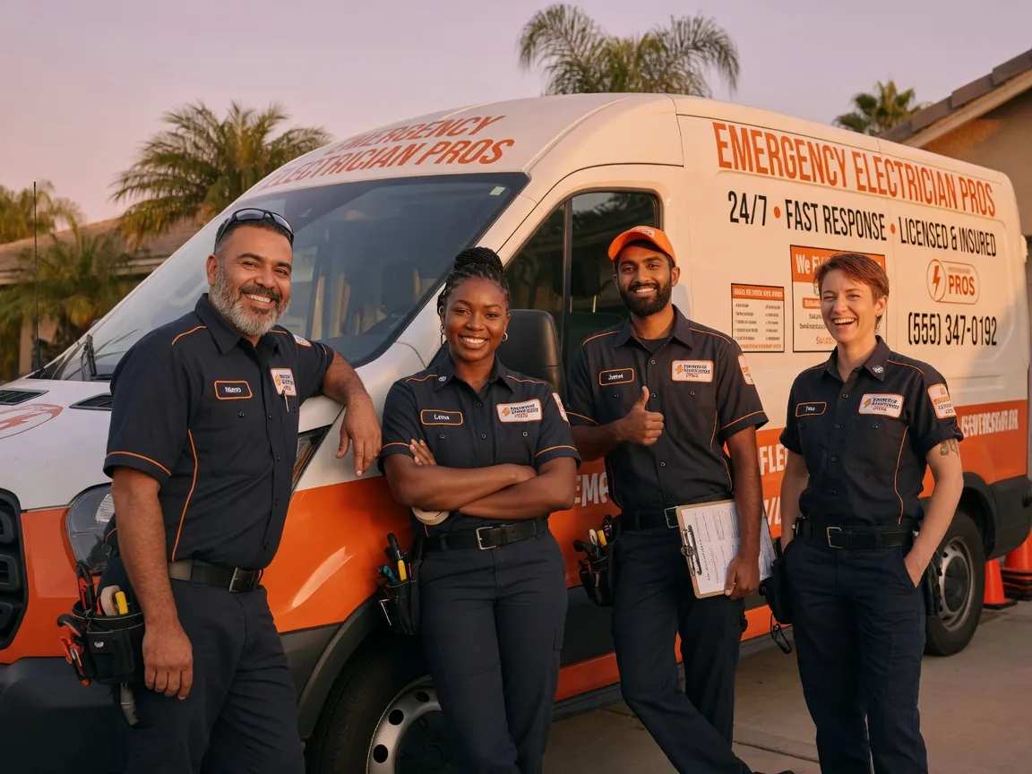 Emergency Electrician company in Burson, CA